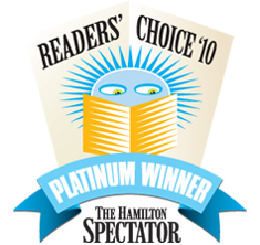 The Hamilton Spectator Readers' Choice 2010 - Platinum Winner