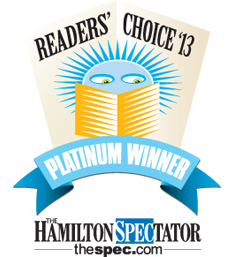 The Hamilton Spectator Readers' Choice 2013 - Platinum Winner